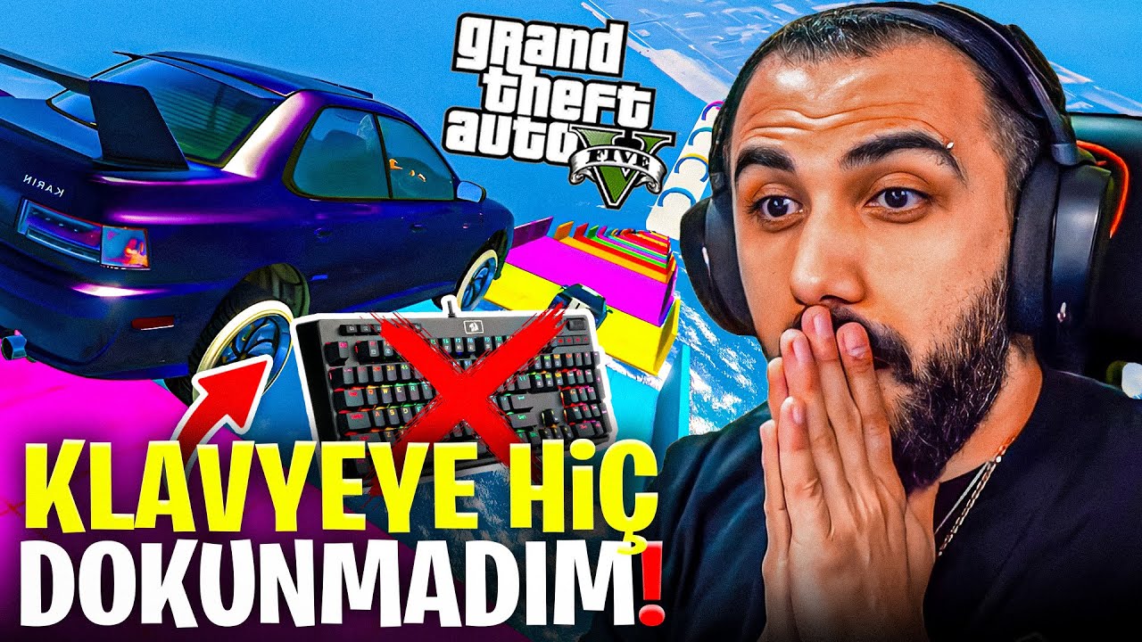 KLAVYE'YE DOKUNMADAN BÖLÜMÜ BİTİRDİM?! EKİPLE GTA5 PLAYLIST | Barış Can