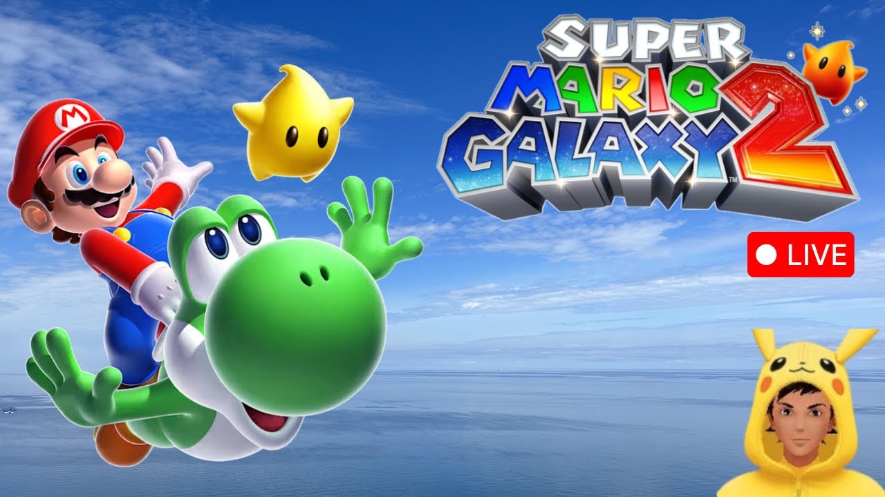 Super Mario Galaxy 2 LIVE #1