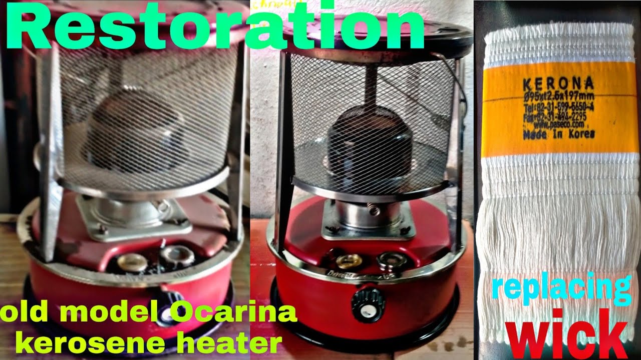 Restoration and repairing old model Ocarina kerosene Heater for Indoor#ocarinakeroseneheater