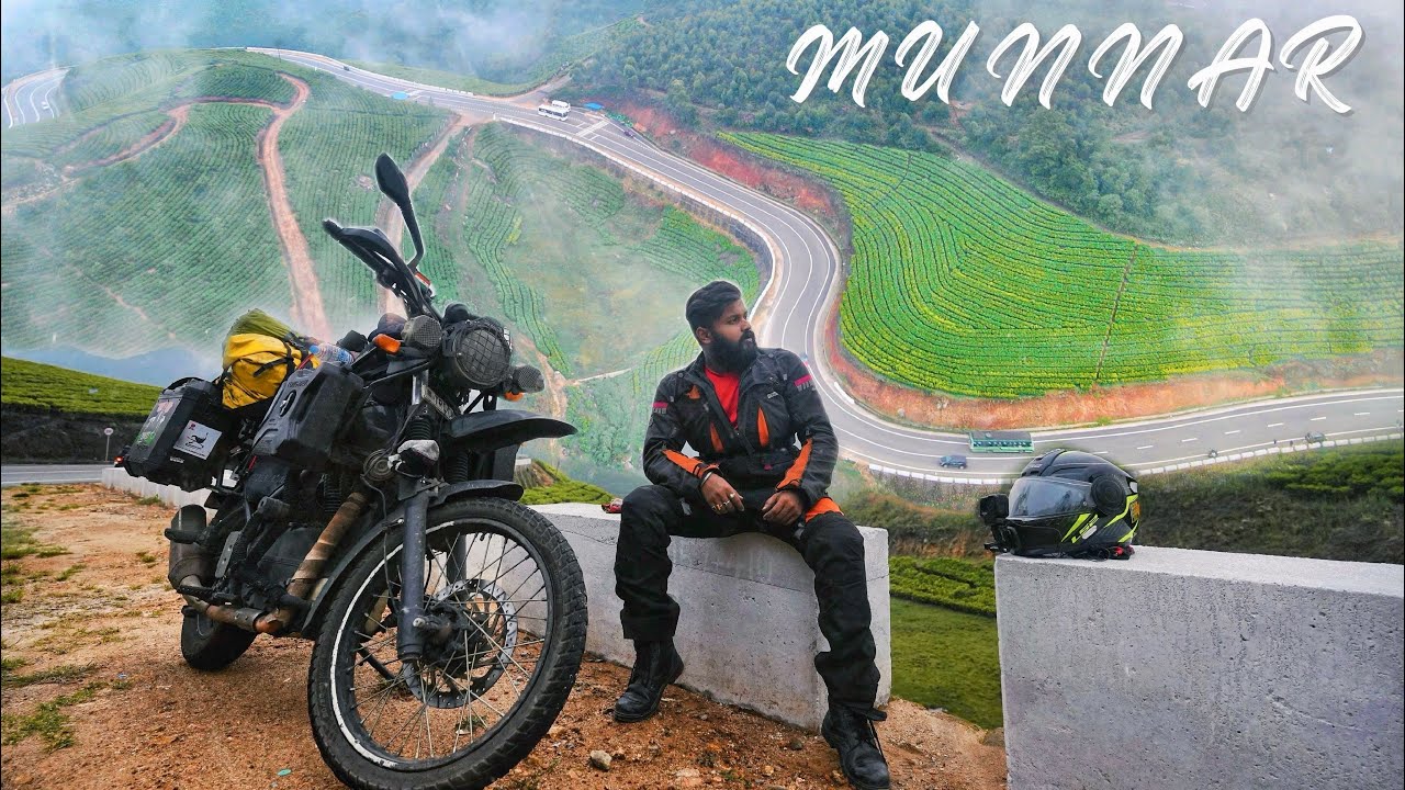 Once In A Lifetime Experience : A Motorcycle Ride to Munnar | The Most Beautiful Roads of INDIA😍
