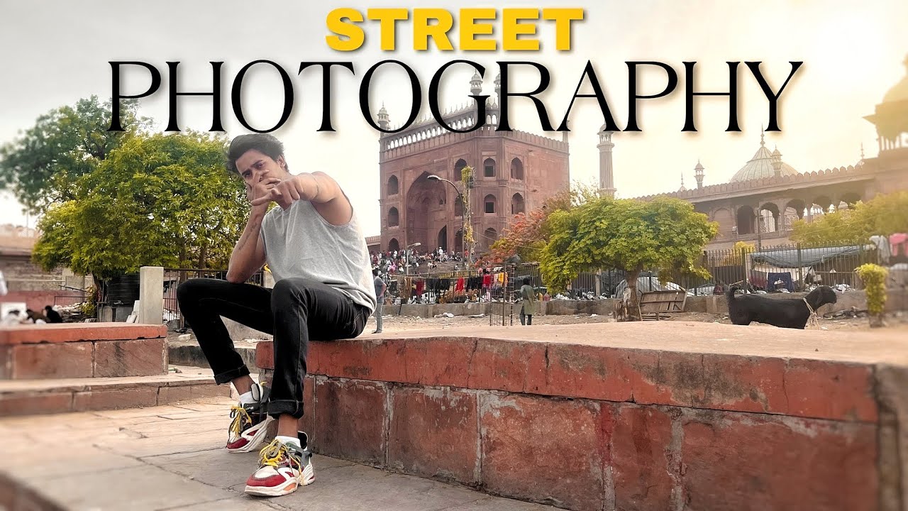 How To Shoot Urban Street Photography | POV Street Photography on Jama Masjid Delhi | Prince Charmi