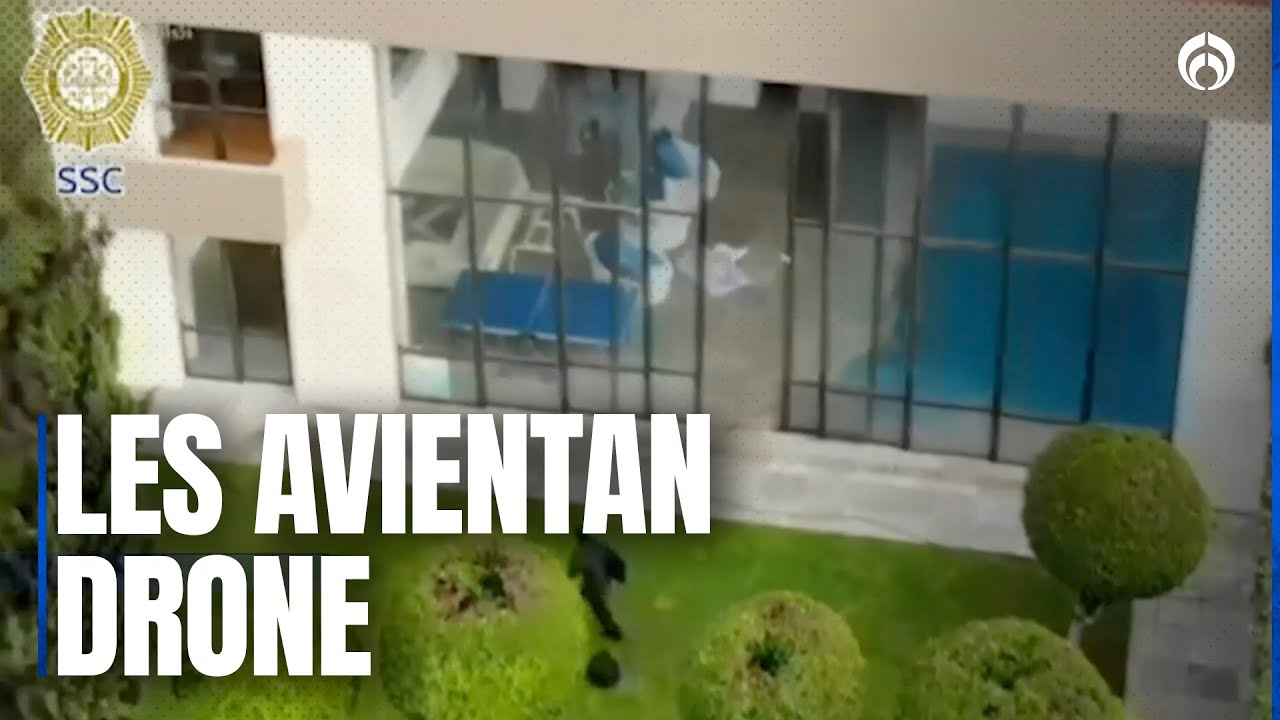 ¡Cae la rata con drone! Dos hombres fueron detenidos tras robo a casa habitación