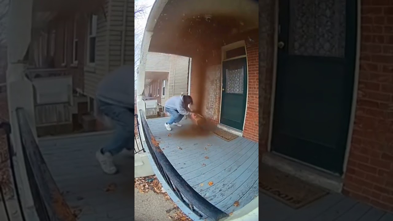 Thief Gets ROTTEN-Smelling Package! Instant Liquid Karma FACIAL!💩 #funny #usa #viral