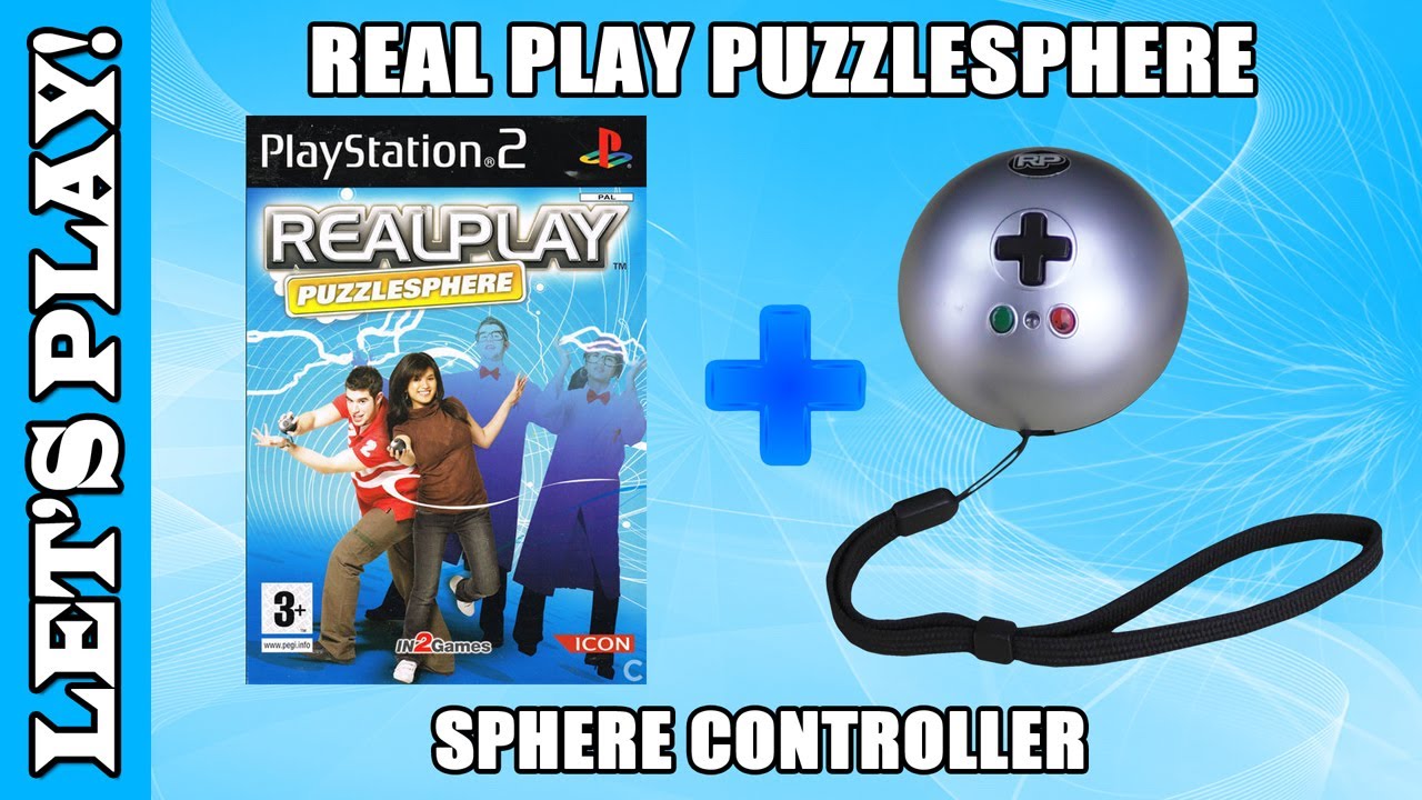 Let's Play Real Play Puzzlesphere with the Sphere Controller (PS2) Gameplay