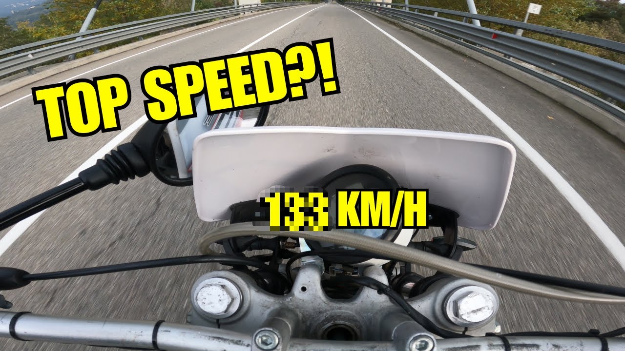 TOP SPEED HM 50 - primo video del canale