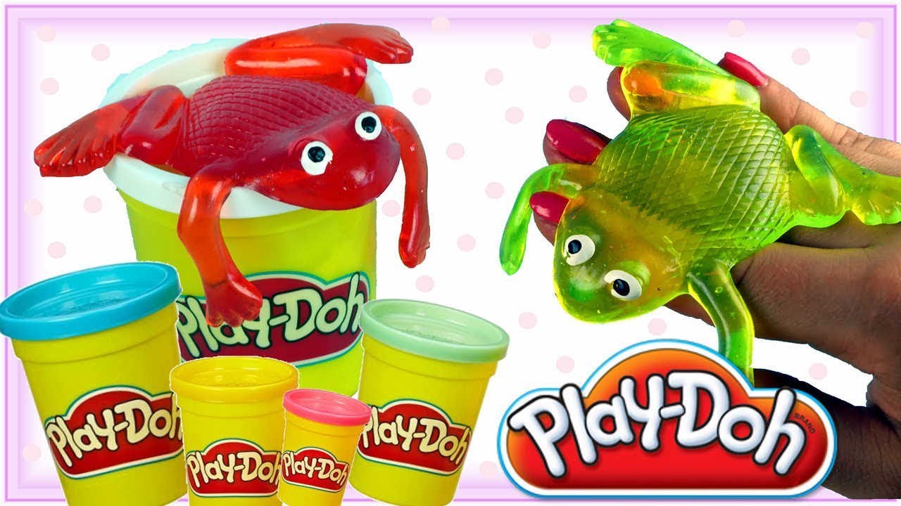 Play Doh & Żaba Slime &bull; Gdzie są żabki? &bull; kreatywne zabawki