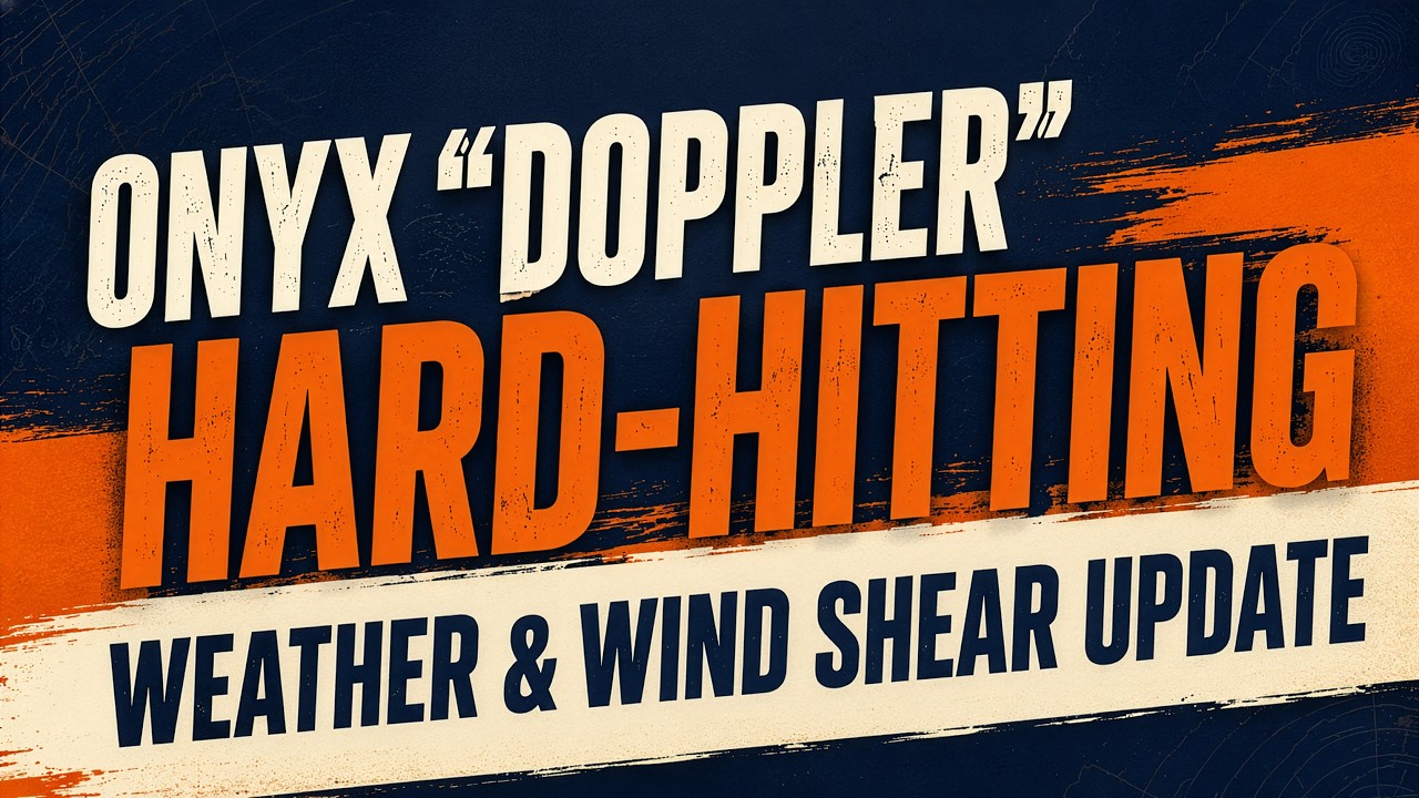 Onyx &ldquo;Doppler&rdquo; Delivers a Hard-Hitting Weather & Wind Shear Update | Manitowa News Network