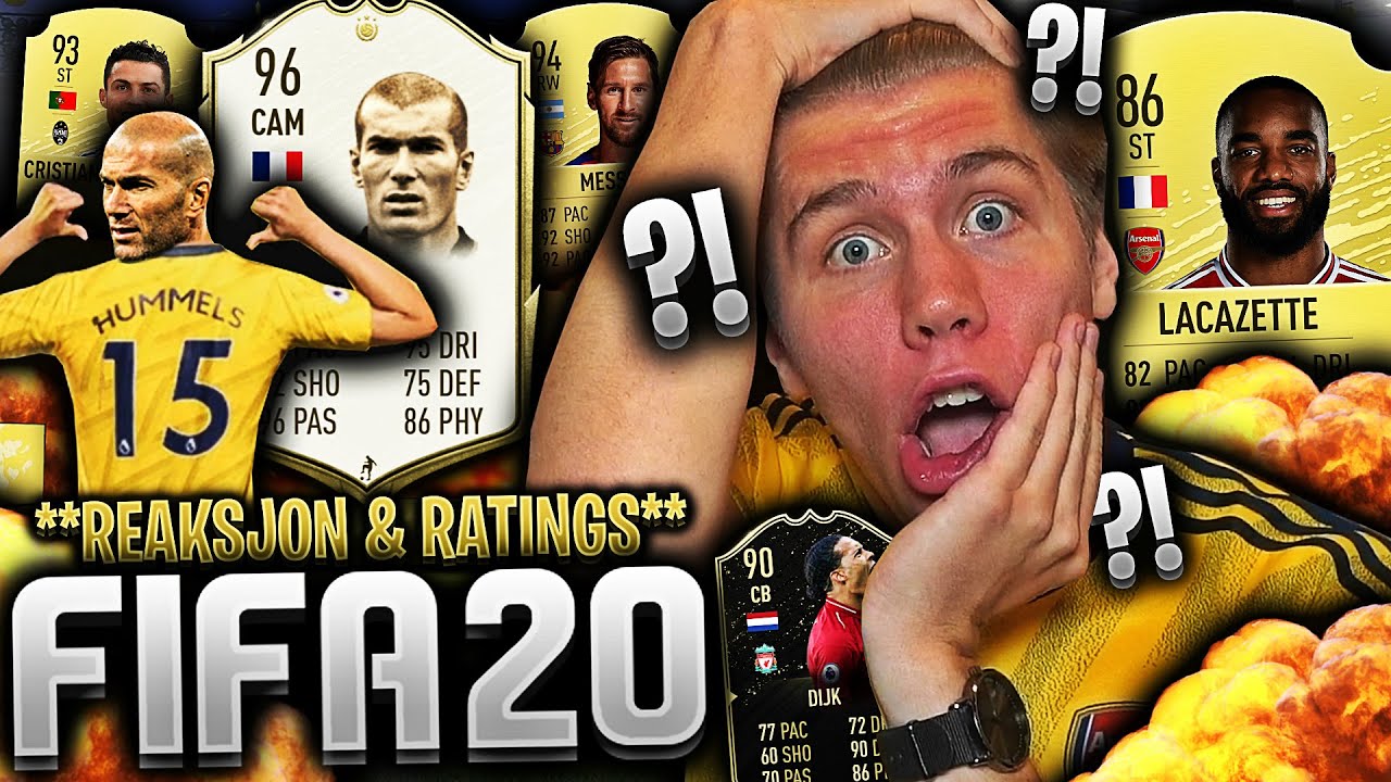 REAGERER til FIFA 20 fra AMSTERDAM og CAPTURE EVENT 👀🔥 **RATINGS & MIN F&Oslash;RSTE PACK**