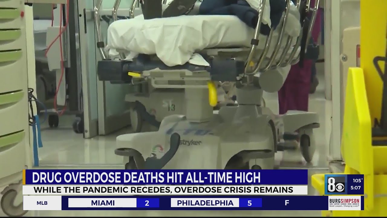 Drug overdose deaths hit all-time high