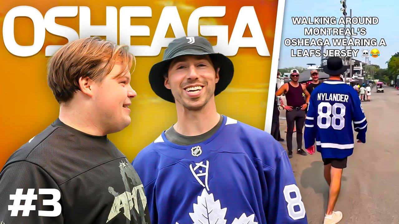 JESSE POLLOCK WITH A LEAFS JERSEY?! VLOG OSHEAGA 2025 - DAY#3 (Olivia Rodrigo, BigXthaPlug...)