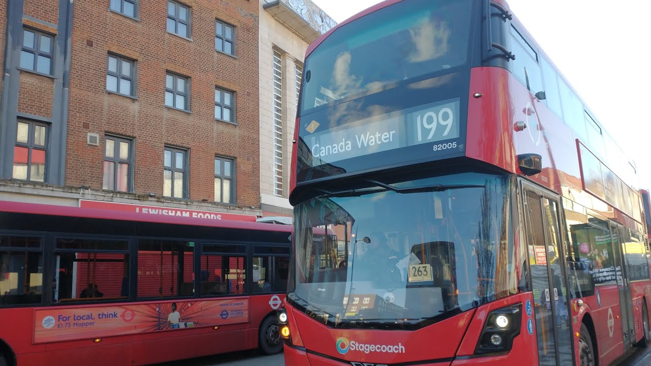 My local, Stagecoach London 82005 on bus route 199