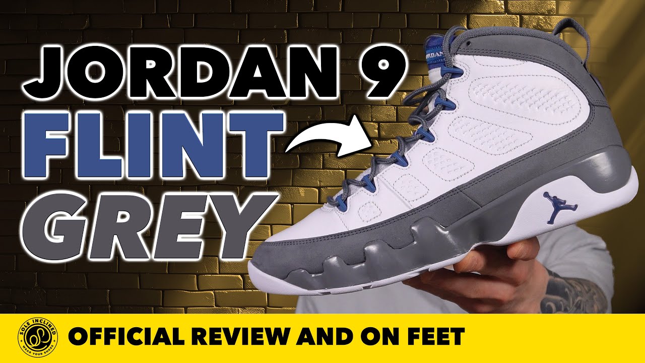 Air Jordan 9 'Flint Grey French Blue' In Depth Review and On Feet!