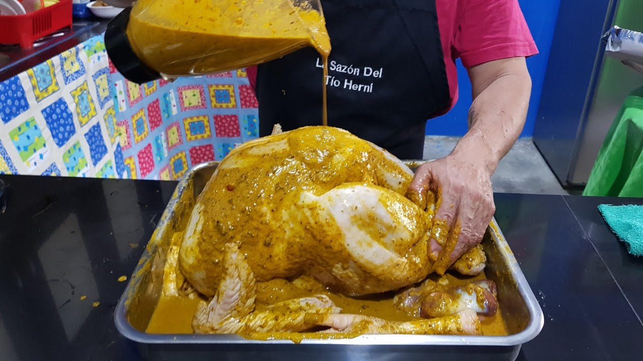 Como adobar un pavo | La sazon del tio Herni
