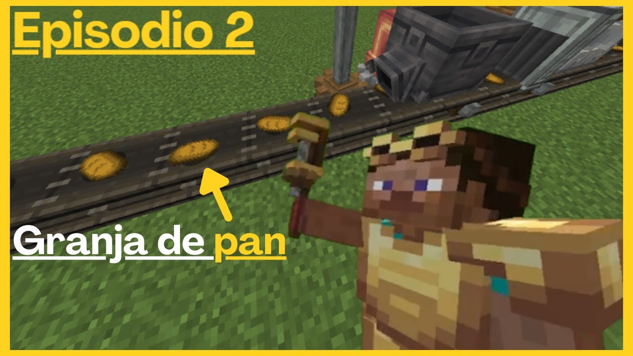 Hice Una Granja De Pan En Mi Mundo Survival: Minecraft Create Mod | Episodio 2