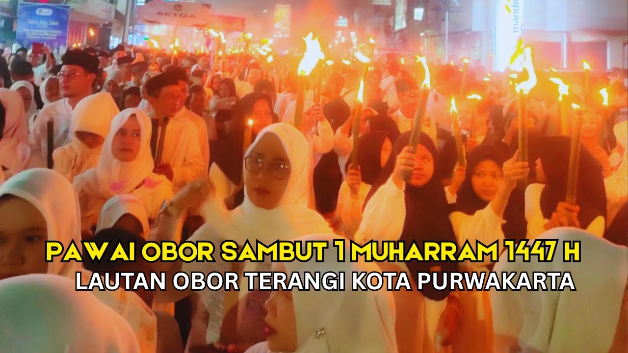 PAWAI OBOR SAMBUT TAHUN BARU ISLAM 1 MUHARRAM 1447 H PURWAKARTA ISTIMEWA