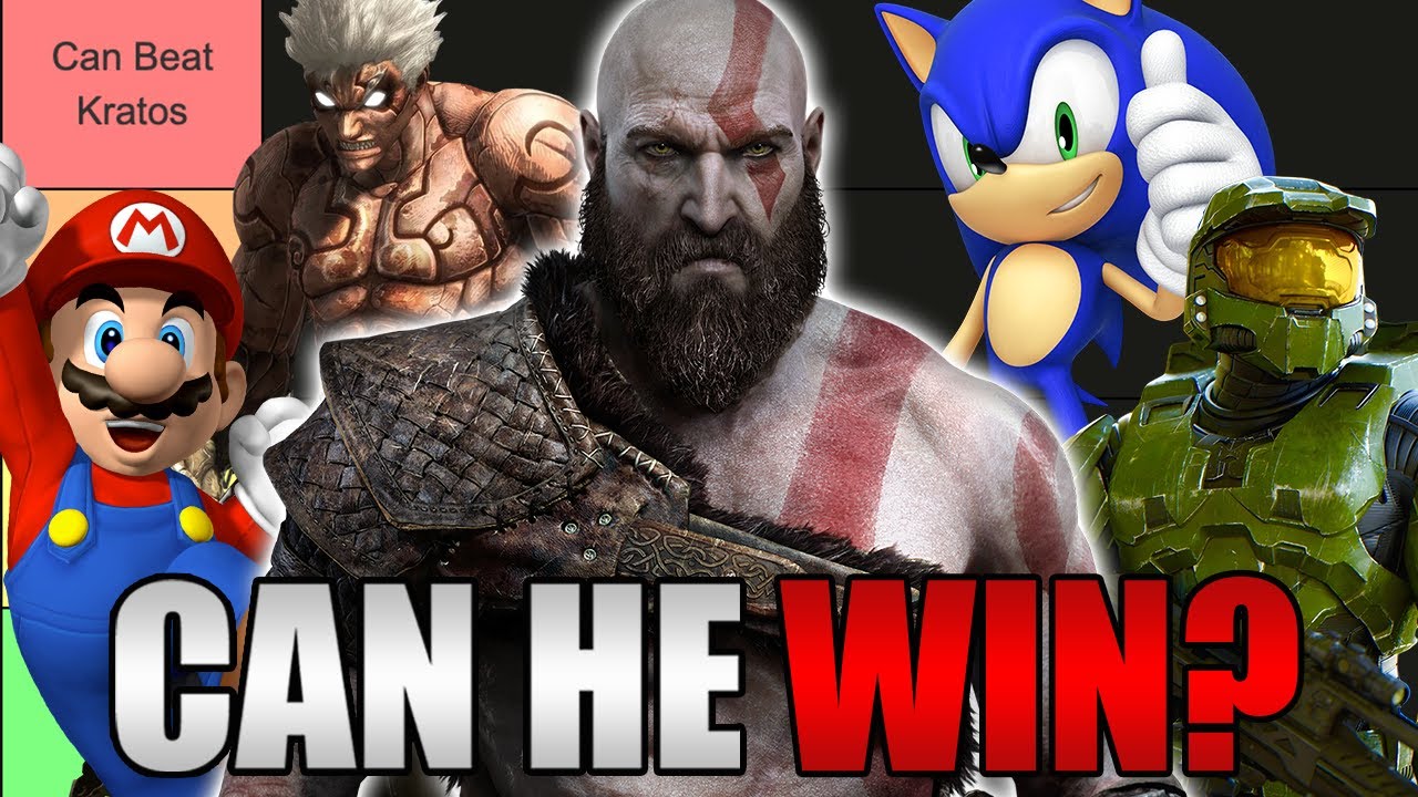 Ranking Video Game Characters By Their Chances of Beating Kratos!