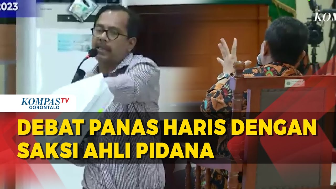 Debat Panas Haris Azhar dengan Saksi Ahli Pidana, hingga Maju ke Meja Majelis Hakim