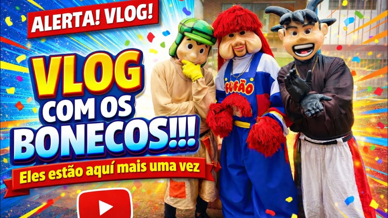 VLOG - VENHA PASSAR UM DIA COMIGO DE PERSONAGEM NA CARRETA MEGA TREM