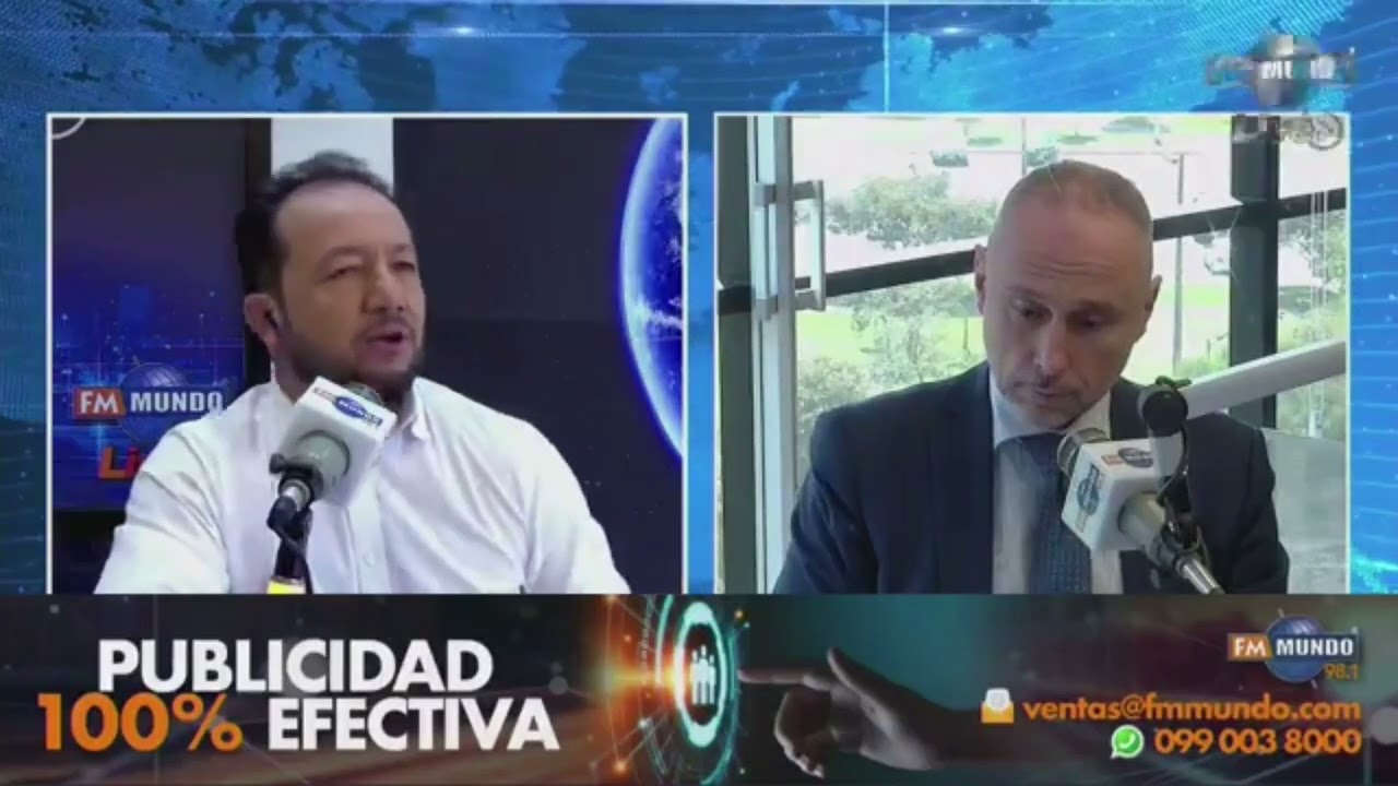 Entrevista al Embajador Giovanni Davoli en FM Mundo