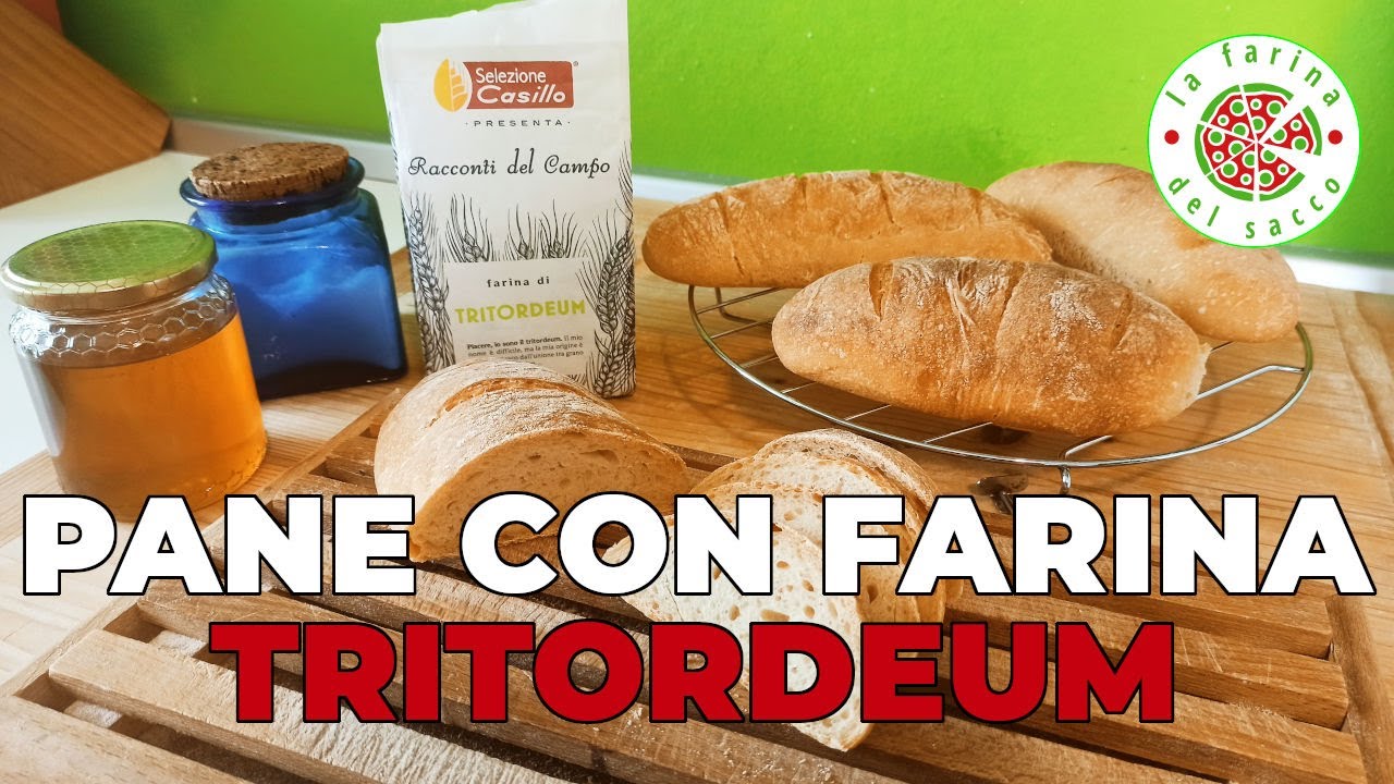 Pane con farina Tritordeum