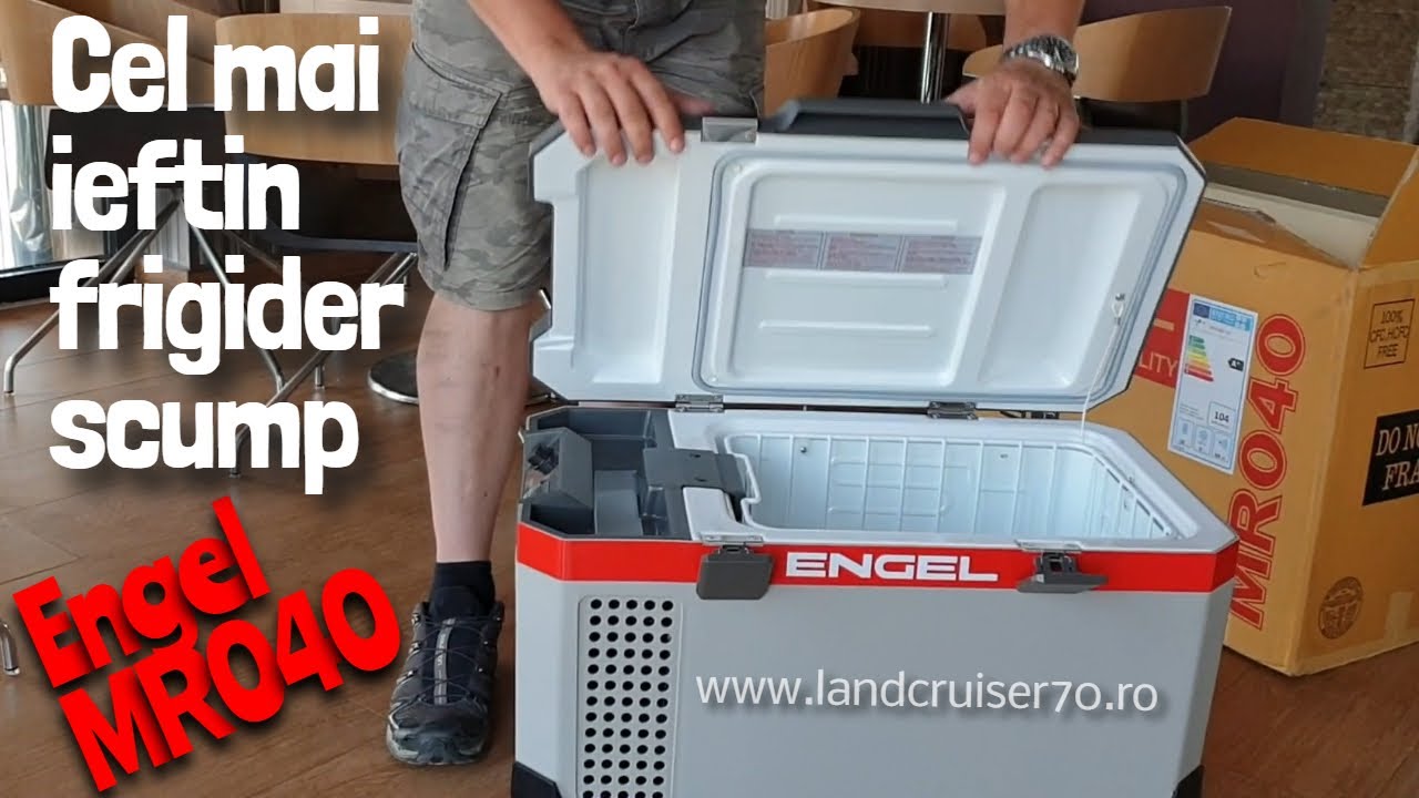 Frigider-congelator auto in 12V/24V/220V (off road, camping, overlanding) Engel MR040 - UNBOXING