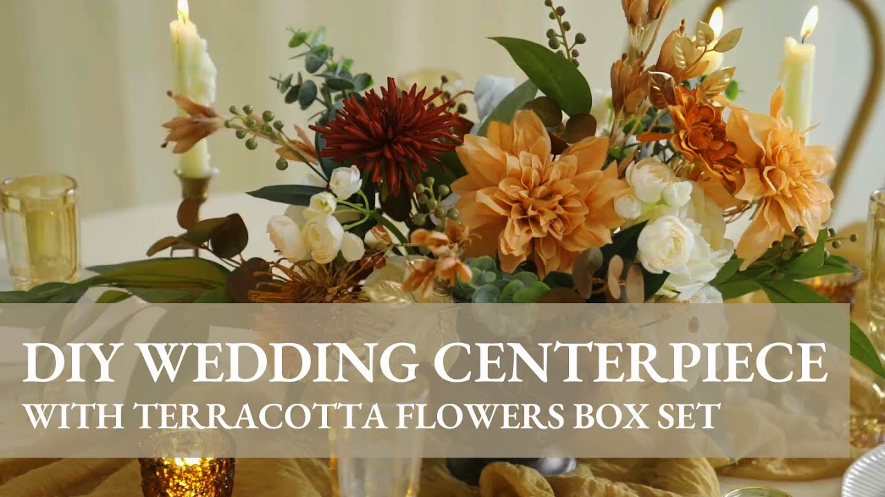 Ling's Tutorial: DIY beautiful wedding centerpiece with Terracotta Designer Flower Box