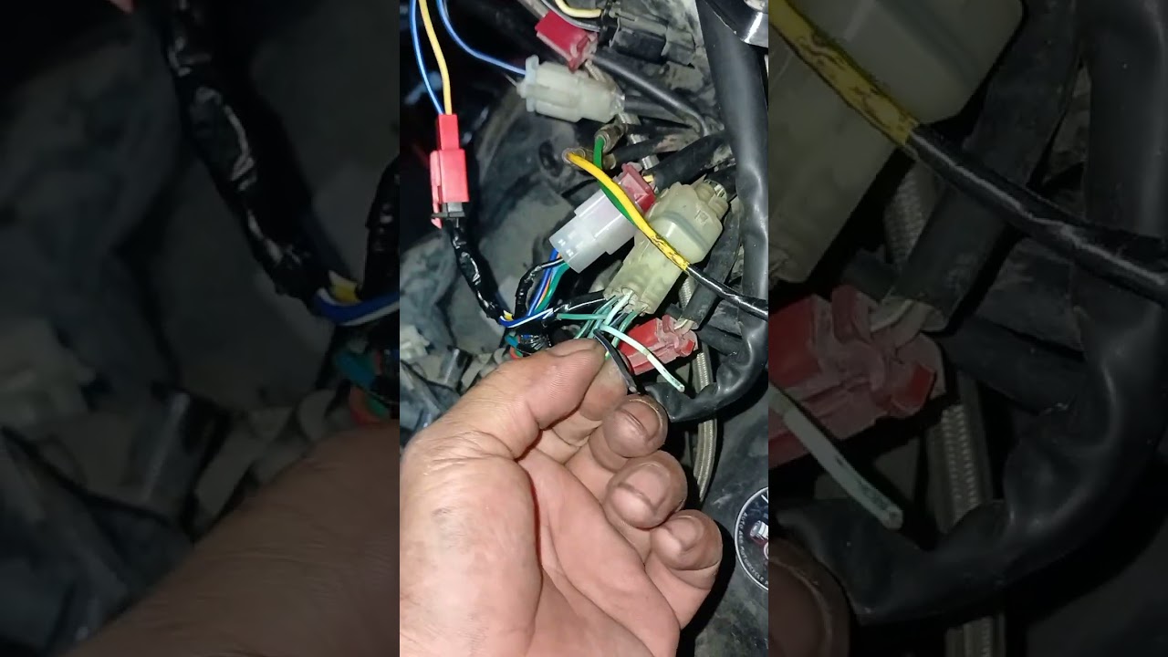 mio i digital speedometer / panel gauge. .wire code tutorial...with all function...
