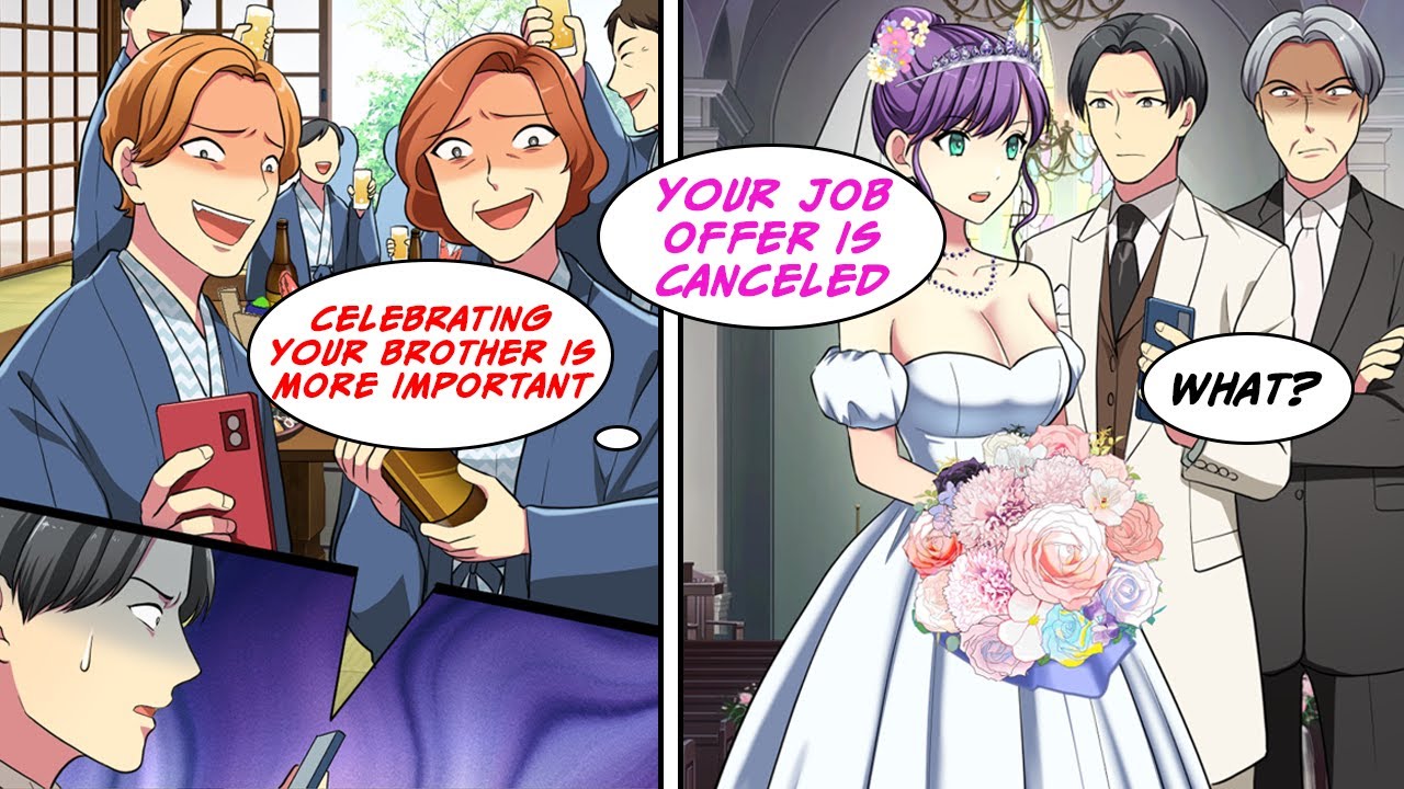 [Manga Dub] My family skipped My wedding for brother's job, but My bride was his CEO...!? [RomCom]