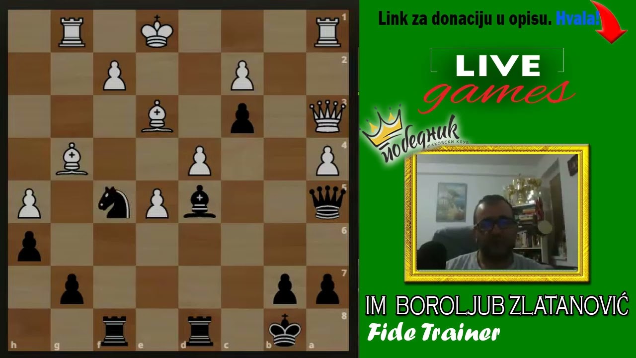 Anonimni velemajstor je osetio moć francuskog kontranapada | Uživo igranje partija |Zlatanovic B #26