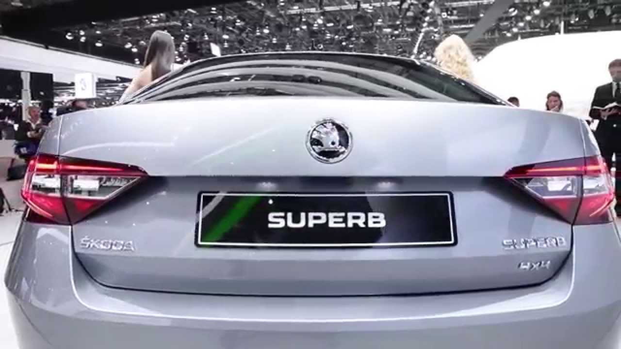 Skoda Superb - przestrzeń i komfort - Genewa 2015