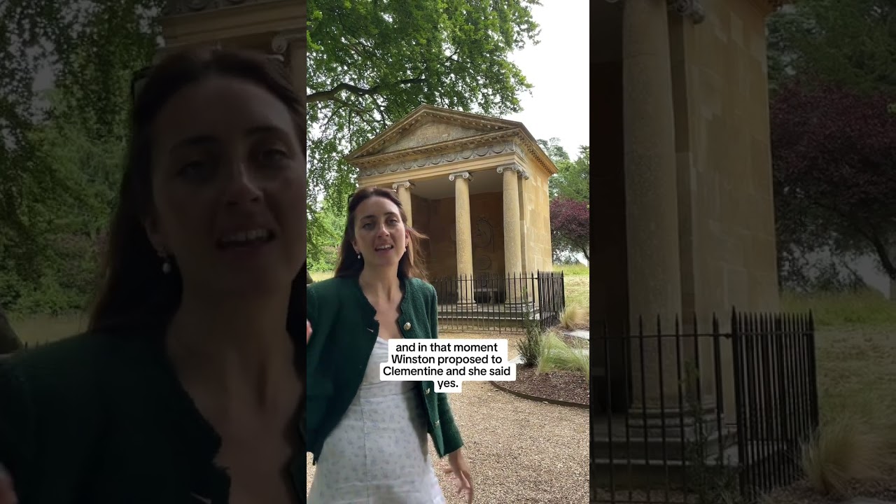 The Temple of Diana at Blenheim Palace