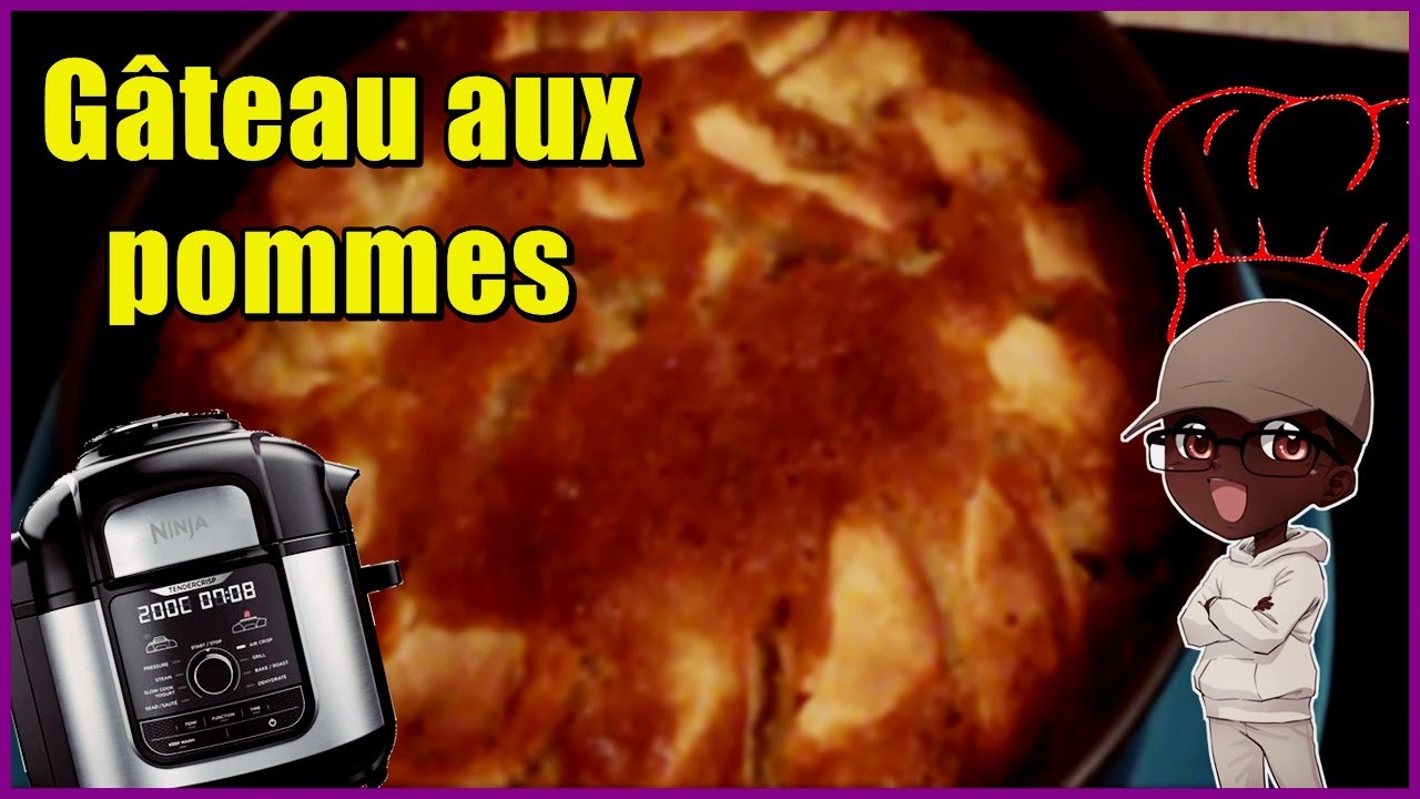 GATEAU AUX POMMES AVEC MON NINJA FOODI MAX !