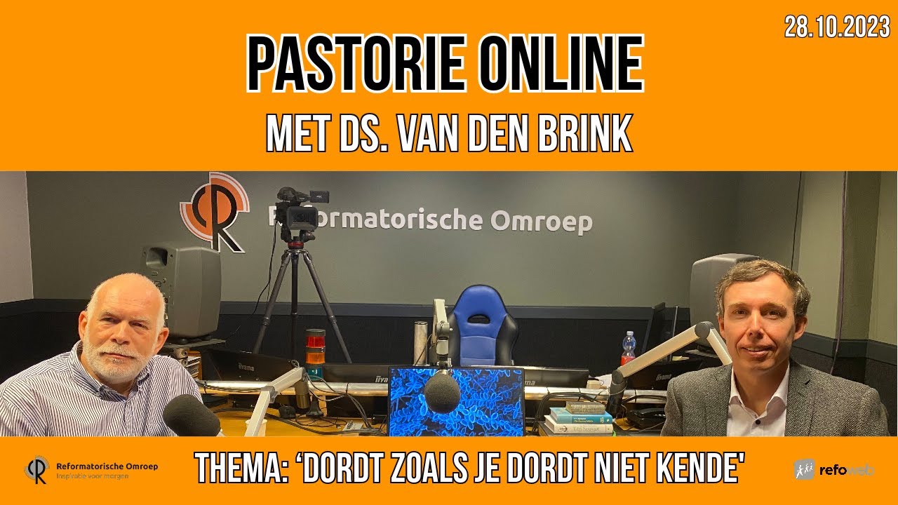 Pastorie online - met ds. G.A. van den Brink over het thema 'Dordt zoals je Dordt niet kende'