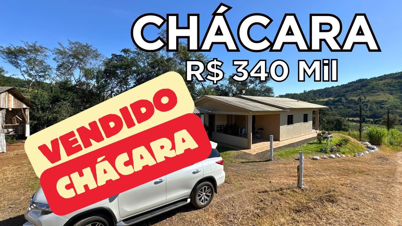 (VENDIDO) CHÁCARA A VENDA 4,5 HECTARES CASA ÓTIMA PLANTAS LAVOURA ÁGUA E FRUTAS
