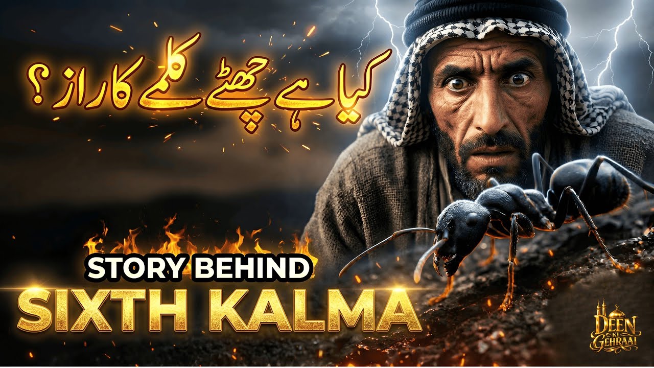 6th Kalma: The Shield of Iman | Kaali Cheenti Aur Ek Chupa Hua Raaz || Islamic Video