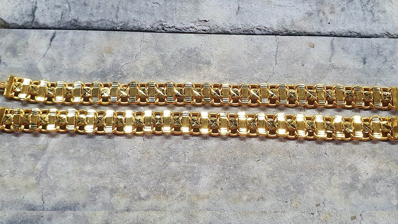 24k gold bracelet making proccess | How the gold bracelet is made