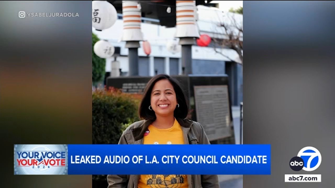 LA City Council candidate says 'F- the police' in leaked audio
