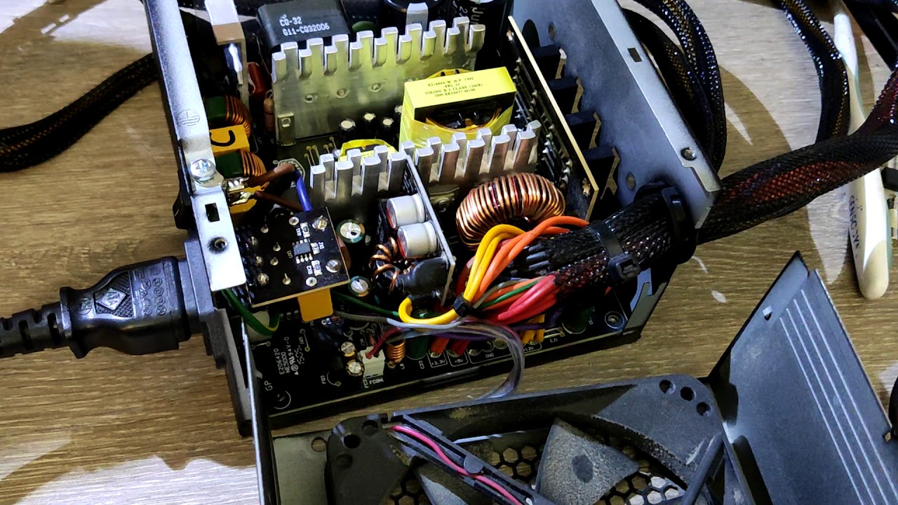 CoolerMaster G750M Ремонт блока питания