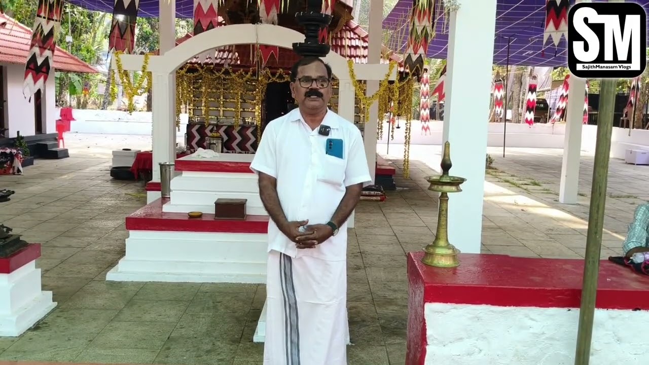 വേങ്ങേരി ശ്രീ ഭഗവതി ക്ഷേത്രം പ്രസിഡന്റ് വി. കെ മോഹനൻ മാസ്റ്റർ  ഉത്സവങ്ങളെ കുറിച്ചും  സംസാരിക്കുന്നു