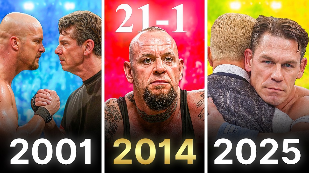 The MOST Shocking Moment from EVERY Year in WWE History