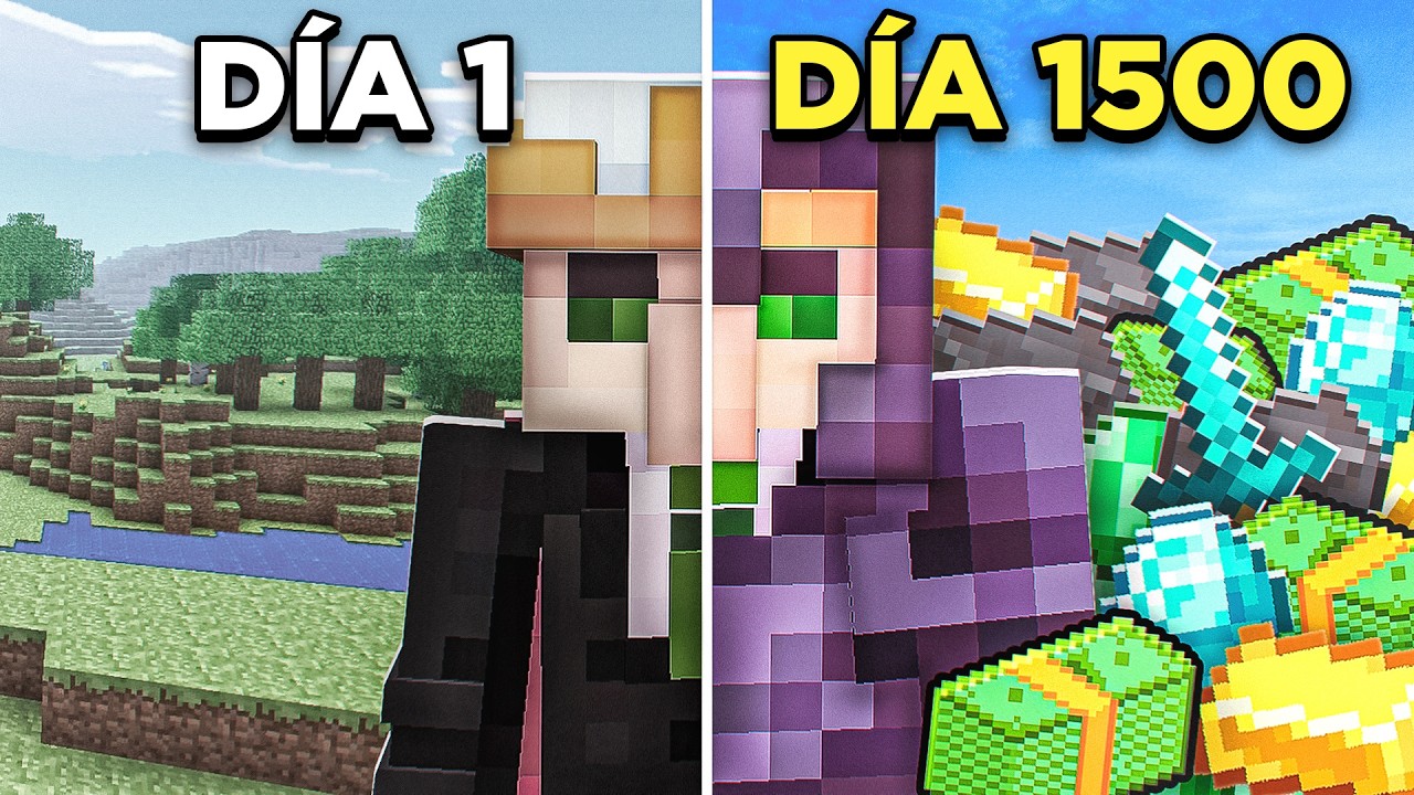De no tener NADA a ser MILLONARIO en MINECRAFT