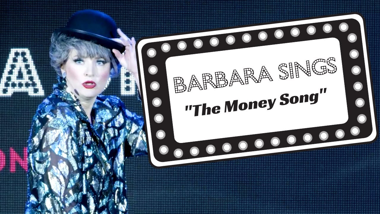 Broadway Barbara sings “The Money Song” from Cabaret
