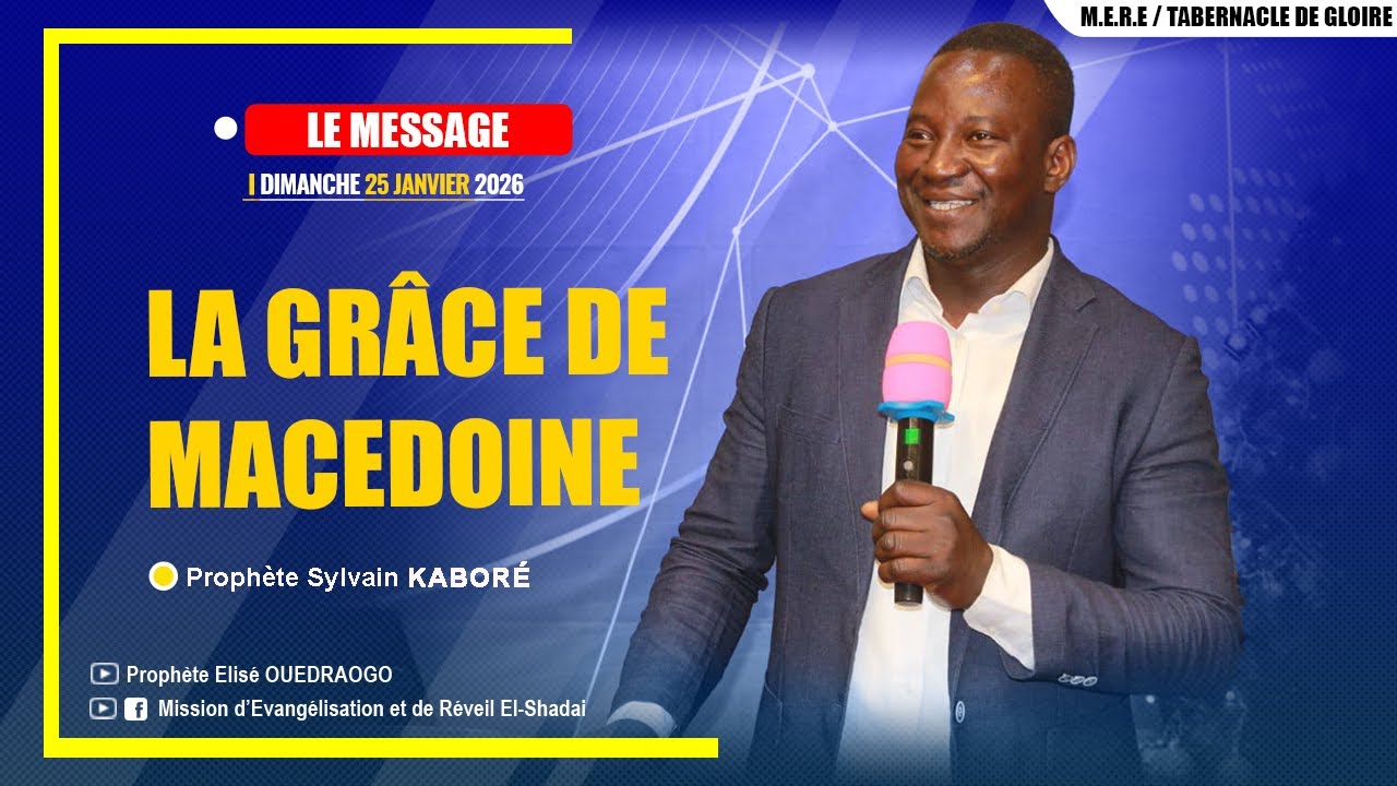 𝐋𝐚 𝐆𝐫â𝐜𝐞 𝐝𝐞 𝐌𝐚𝐜é𝐝𝐨𝐢𝐧𝐞 𝐥 𝐏𝐫𝐨𝐩𝐡è𝐭𝐞 𝐒𝐲𝐥𝐯𝐚𝐢𝐧 𝐊𝐀𝐁𝐎𝐑É