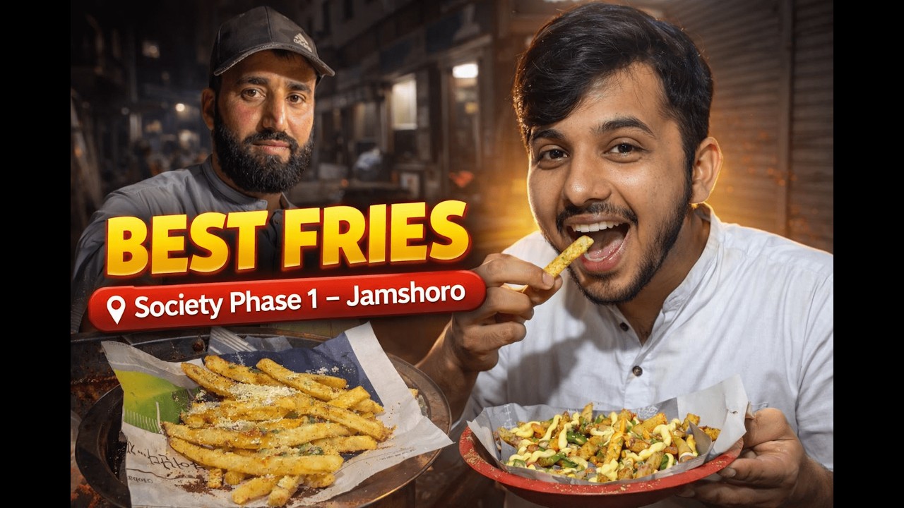 Best Fries of Society Phase 1 Jamshoro 😍🍟