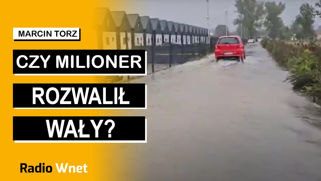 Milioner rozwalił wały przeciwpowodziowe, aby ratować majątek? Władze miasta wyjaśniają sprawę