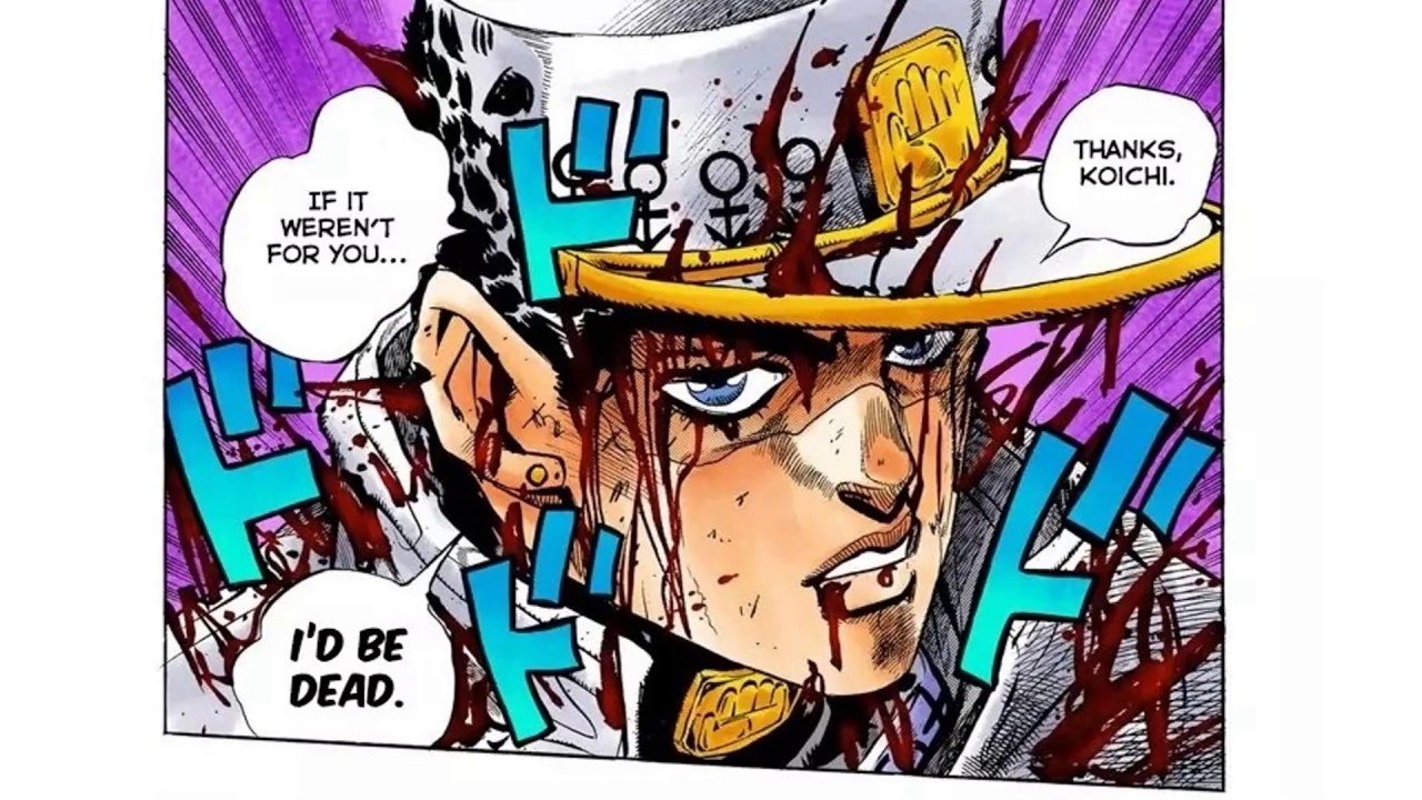 Jotaro vs. Kira MANGA EDITION