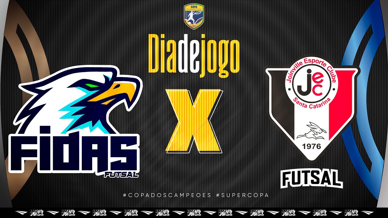 Copa dos Campeões | Fidas Futsal x JEC Krona | 3ª Rodada | Ao Vivo