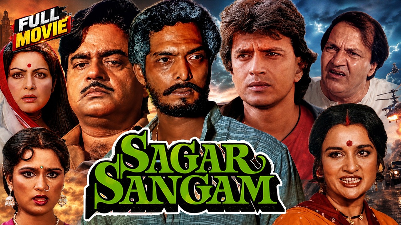 Sagar Sangam Full Hindi HD Movie | मिथुन चक्रवर्ती और नाना पाटेकर की दमदार एक्शन फिल्म