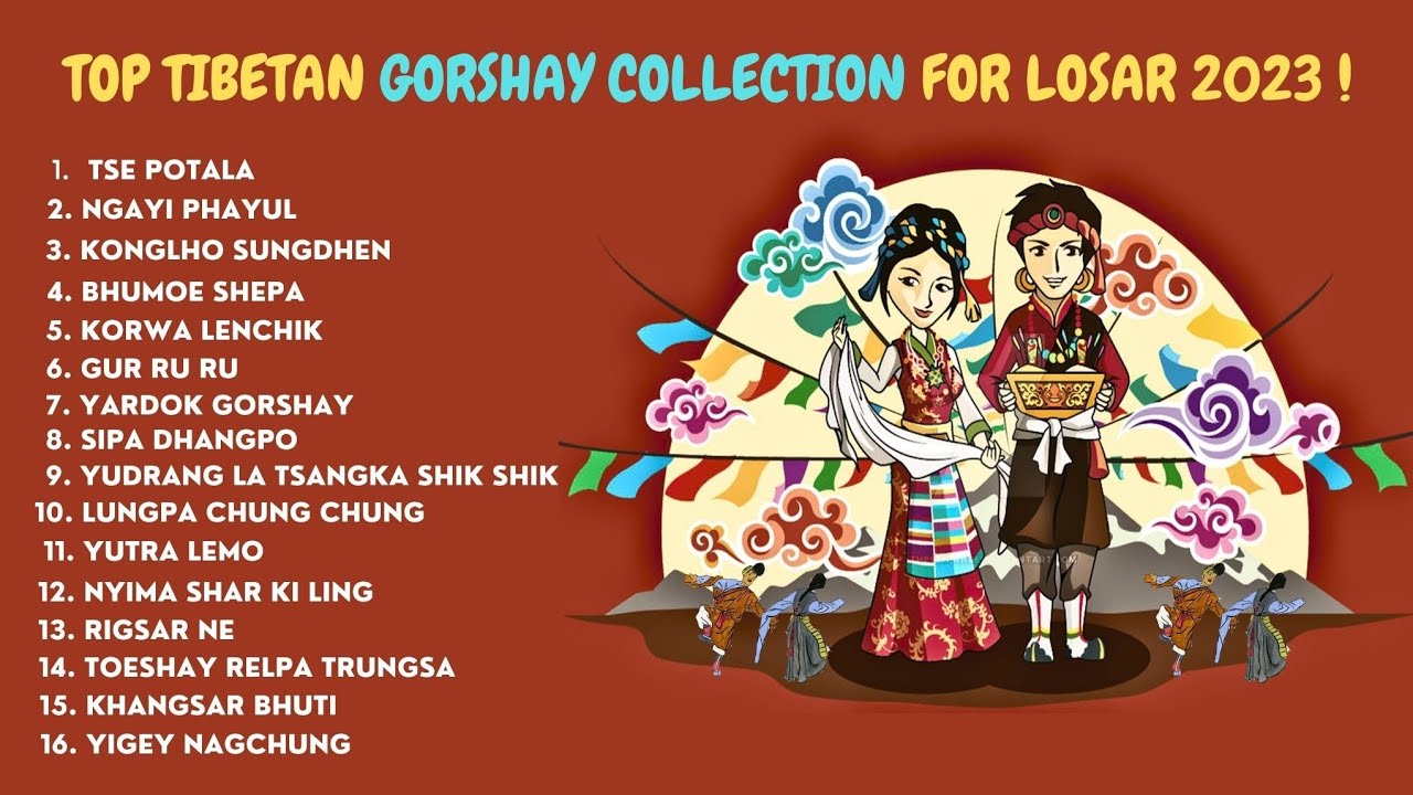 NONSTOP TIBETAN GORSHEY COLLECTION FOR LOSAR CELEBRATION 2026 Tibetan Circle Dance #gorshey #tibetan