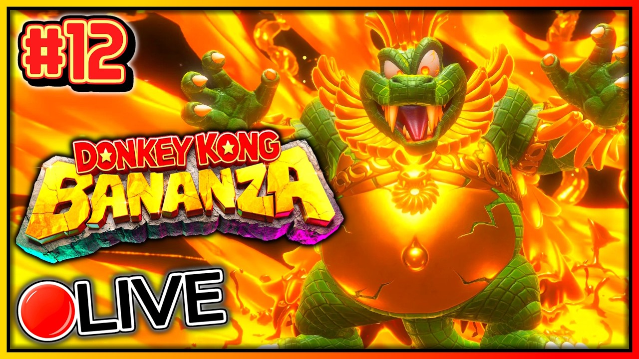 🔴 LIVE: Das große FINALE! 🍌 DONKEY KONG BANANZA [#12]